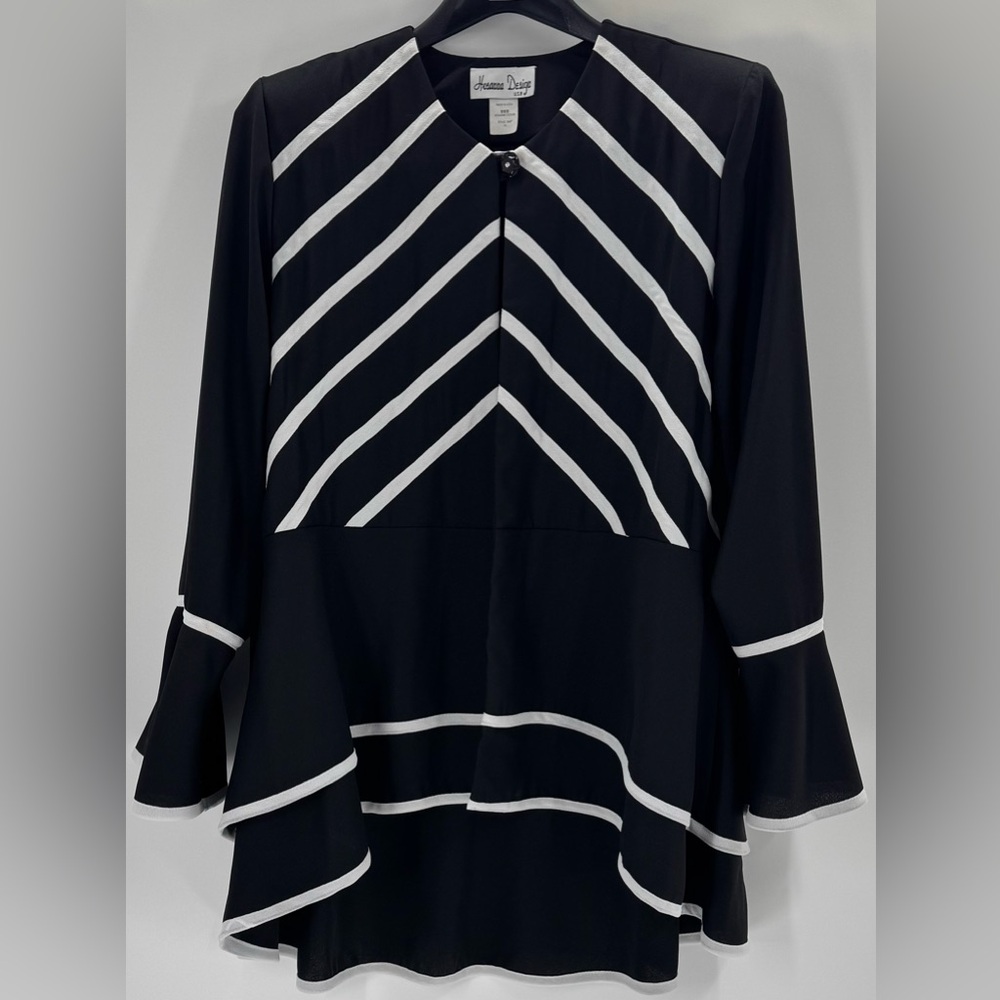 Black and White Women's Dress